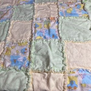 Brand new! Handmade cozy rag quilt